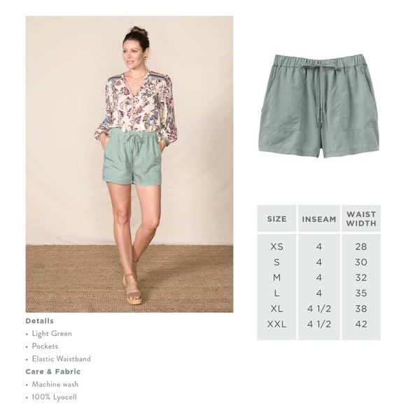 Matilda Jane good hart brand bundle piper shorts and Kinsey tank both size large - Picture 7 of 10